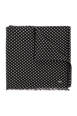 Scarf with dotted pattern od Saint Laurent